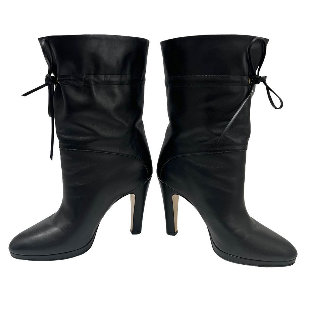 Gucci Black Ankle Boots with Sleek Design and Medium Heels - Picture 3 of 16
